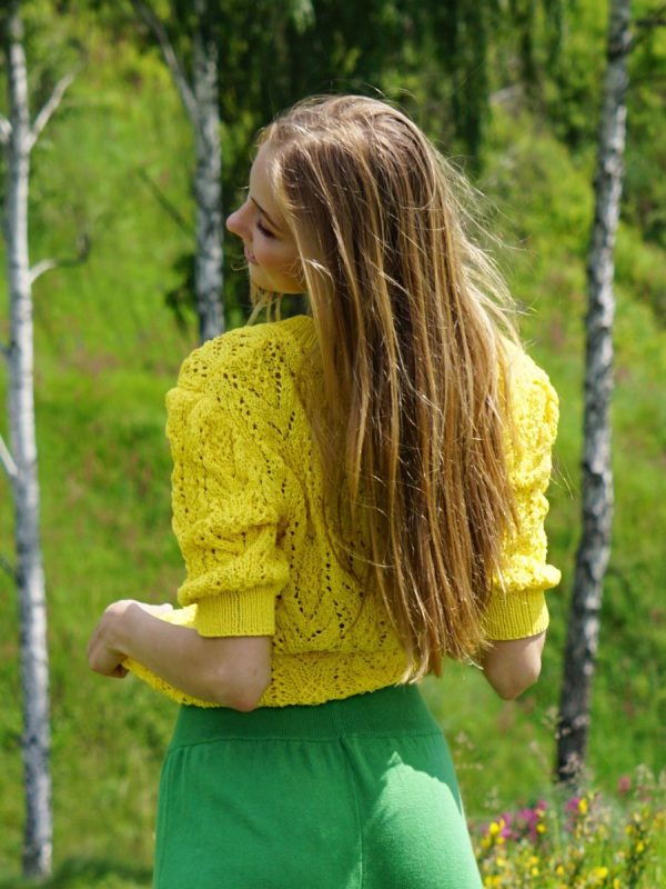 Bright cotton shirt