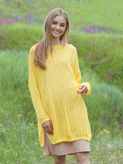 Bright summer womens tunic