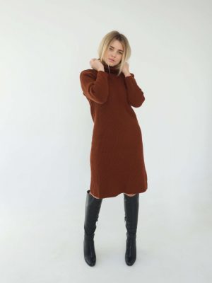 Classic cozy sweaterdress